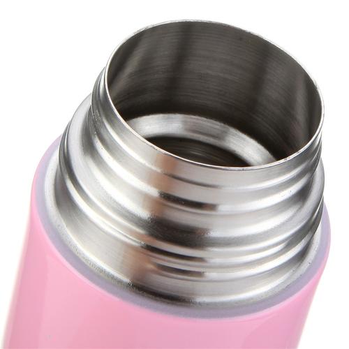粉色米妮的温暖陪伴 酷动子弹头不锈钢真空保温杯体验记